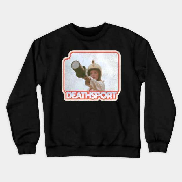 DEATHSPORT / 70s Cult Sci Fi Movie Crewneck Sweatshirt by darklordpug